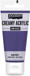  Krémes akrilfesték selyemfényű 200 ml sötétlila