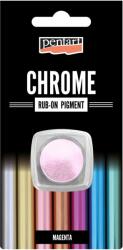  Rub-on pigment színes krómozott hatású 0, 5 g magenta