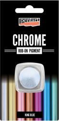  Rub-on pigment színes krómozott hatású 0, 5 g királykék