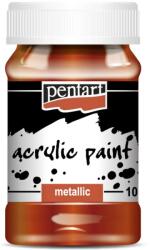  Metál akrilfesték 100 ml vörösréz