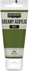 Krémes akrilfesték matt 60 ml olíva