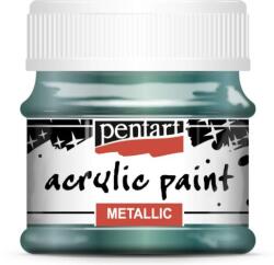  Metál akrilfesték 50 ml zöldeskék