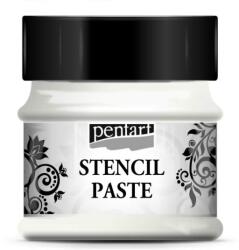  Stencilező paszta metál 50 ml ezüst