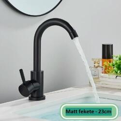 Phoenix SOFI matt fekete mosdó csaptelep