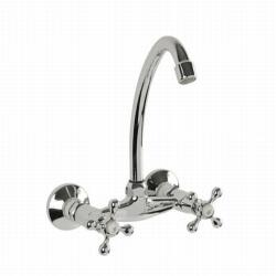 Safran GmbH Classic nosztalgia fali mosogató csaptelep
