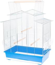 INTER-ZOO Pet Products Клетка за птици IZA III хром - 58, 5 x 38 x 65 см СИНЯ