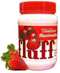 Fluff Strawberry Eper ízű Marshmallow krém 213g (173613)