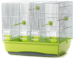 INTER-ZOO Pet Products Клетка за птици MESSI хром - 54 x 39 x 47 cm ЧЕРНА
