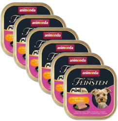 Animonda Vom Feinsten Adult Mini - пиле, гъска и магданоз 6 x 100 г