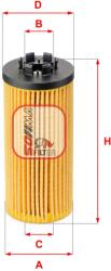 SOFIMA Filtru ulei SOFIMA S 5211 PE (S 5211 PE) - automobilus