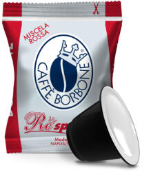 Caffè Borbone Respresso Miscela Rossa Nespresso-kompatibilis kávékapszula, 50 db (B50NES_RED)