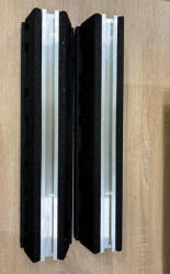  Rezgéscsillapító gumi talpkonzol klímához 600x180x100 mm (GT-10015)