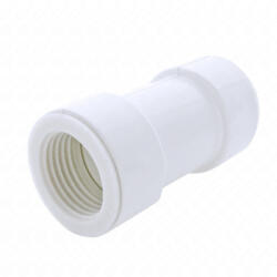  Csőtoldó idom, 20 mm, gumi tömítéssel (VECAMCO) klíma, PVC kondenzvíz csőhöz