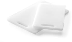 HENDI Vágódeszka fogóval, HENDI, Fehér, 250x150mm (826348)