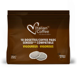 Italian Coffee Vigoroso Senseo kompatibilis kávépárna, 18 db (18SENSEO_VIGOROUS)