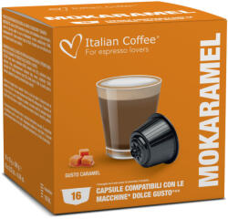 Italian Coffee Mokaramel Dolce Gusto kompatibilis kávékapszula, 16 db (DGIC_MOKARAMEL) (DGIC_MOKARAMEL)