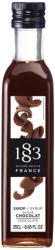 1883 Maison Routin Csokoládé szirup 0, 25 L (17222) (17222)