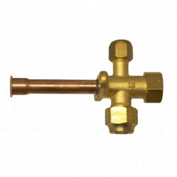  Klíma elzárószelep 3/8" csőhöz