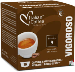 Italian Coffee Vigoroso Dolce Gusto kompatibilis kávékapszula, 16 db (DGIC_VIGOROSO) (DGIC_VIGOROSO)