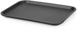 HENDI Gyorséttermi tálca - 305x415 mm, Fekete - Közepes (878958)