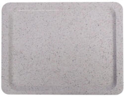 AmerBox Poliészter tálca - GN 1/1, 530x325mm, Gránit - Önkiszolgáló éttermekbe (876619) (876619)
