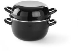 HENDI Kagylófőző edény- fedővel, HENDI, 5, 2L, ⌀260x(H)210mm (625101)