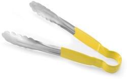HENDI Tálaló csipesz HACCP 250 mm, HENDI, Citromsárga, (L)250mm