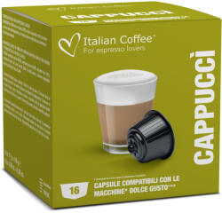 Italian Coffee Capucci Nescafé Dolce Gusto kompatibilis kávékapszula, 16 db (DGIC_CAPUCCI) (DGIC_CAPUCCI)