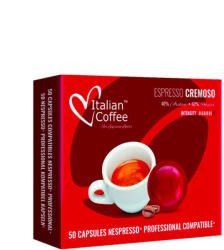 Italian Coffee Cremoso Nespresso Professional kompatibilis kávékapszula, 50 db (50NPRO_CREMOSO) (50NPRO_CREMOSO)