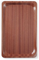 AmerBox Csúszásmentes Laminált Tálca - GN 1/1, Mahagóni - 325x530mm (507216)
