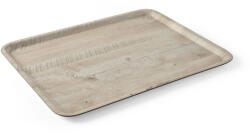 AmerBox Melamin felszolgáló tálca - Világos fa mintázattal, 370x530mm (508930)