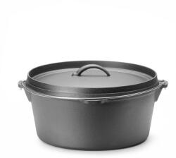 HENDI Öntöttvas edény, , 7, 2L, Fekete, ⌀310x(H)155mm (629376)