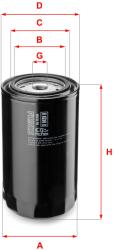 SOFIMA Filtru ulei SOFIMA S 0420 R (S 0420 R) - automobilus
