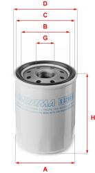 SOFIMA Filtru ulei SOFIMA S 3266 R (S 3266 R) - automobilus
