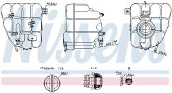NISSENS Vas de expansiune, racire NISSENS 996255 (996255)