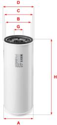 SOFIMA filtru combustibil SOFIMA S 4120 NR (S 4120 NR) - automobilus