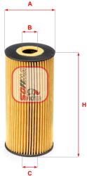 SOFIMA Filtru ulei SOFIMA S 5166 PE (S 5166 PE) - automobilus