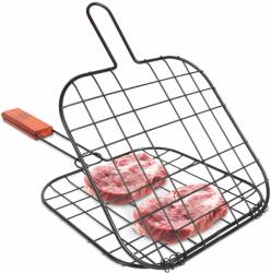 BBQ Hús grillező rács - fa nyéllel BBQ 56300C (56300C)