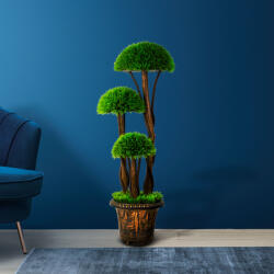  Műnövény dekoráció - gömb buxus fa - 90 cm 11910 (11910)