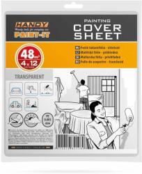 Handy Festő takarófólia - PE - 5 mikron - 4 x 12 m Handy 11203B (11203B) - tutiar