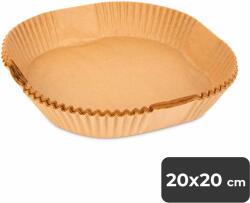 Bewello Air fryer sütőpapír - olaj nélküli sütőhöz - négyzet - 20 cm - 50 db / csomag Bewello BW1020A (BW1020A)