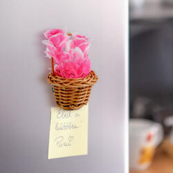  Műnövény dekoráció - mágneses - többféle - 7 x 4, 7 x 4, 7 cm 11913 (11913) - tutiar