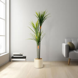  Műnövény dekoráció - Dracaena Marginata - zöld - 1, 2 m 11903 (11903)