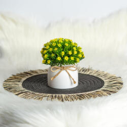  Műnövény dekoráció - apró virág - 3 féle - 18 x 8, 5 cm 11894 (11894) - tutiar