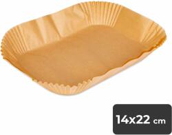 Bewello Air fryer sütőpapír - olaj nélküli sütőhöz - téglalap - 14 x 22 cm - 50 db / csomag Bewello BW1020E (BW1020E)