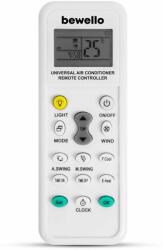 Bewello Univerzális légkondicionáló távirányító - 1000 az 1-ben - 2 x AAA - fehér Bewello BW4008 (BW4008)