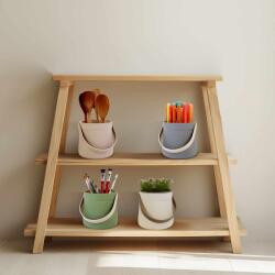 Vog und Arths Dekorációs kaspó - füllel - 11 x 18 cm - 4 féle Vog und Arths 11872 (11872) - tutiar