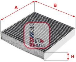 SOFIMA Filtru, aer habitaclu SOFIMA S 4248 CA (S 4248 CA)
