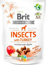 Brit Dog Crunchy Cracker Insects with Turkey and Apples 200 g