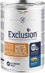 Exclusion Metabolic + Mobility Pork & Fibres Canned 400 g